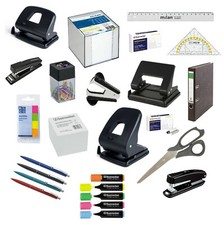 Bürobedarf Schreibtisch Set