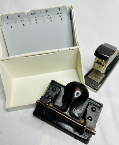 Leitz retro schreibtisch - leitz, schreibtisch-set