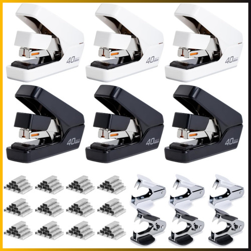 Deli heftgerät tacker set - heftgerät, 6